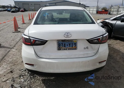 2017 Toyota Yaris Ia from USA, damaged, VIN 3MYDLBYV6HY184738